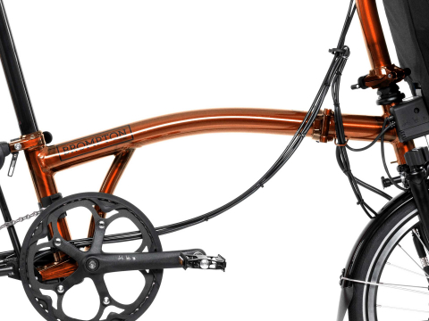 Brompton Electric P Line Hoofd- en Voorframe