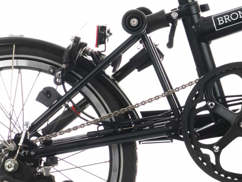 Brompton Achterframe C Line Staal Zijdeglans Dune Sand