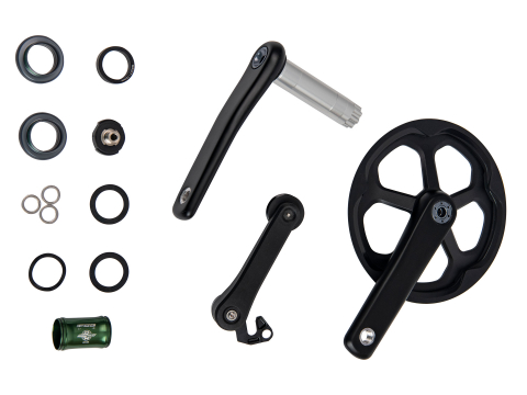 Brompton Crankstel Superlight Carbon T-Line