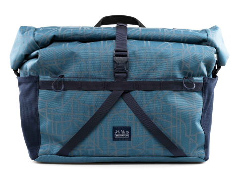 Brompton Borough Roll Top Bag L Reflective incl. Frame