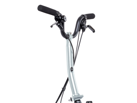 Brompton Stuurkolom en -pen M[2]-Type Zijde Racing Groen