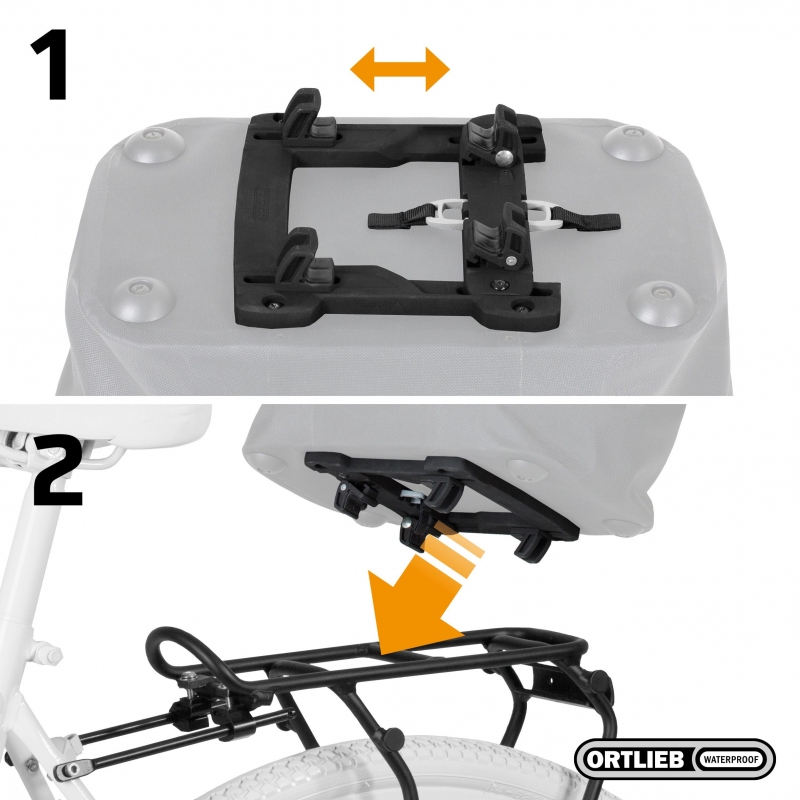 ortlieb rack-lock montage