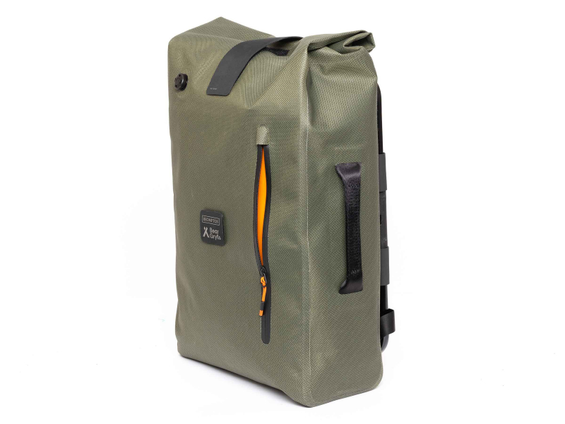 Brompton x Bear Grylls Borough Rolltop Backpack