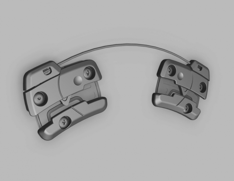 Ortlieb ophangsysteem QL3.1 vergrendeling boven